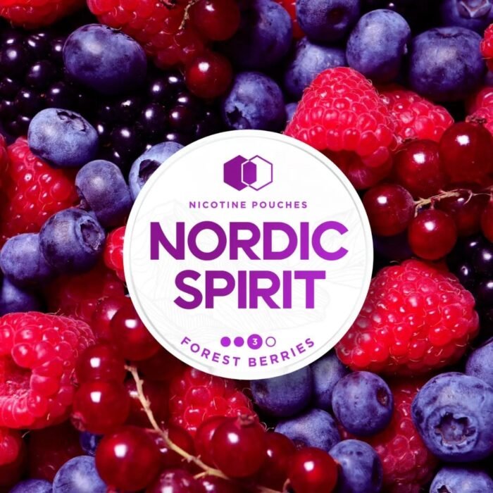NORDIC NIC POUCH FOREST BERRIES 3* 8MG - Image 1