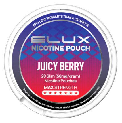 ELUX NIC POUCHES JUICY BERRY 50 MG