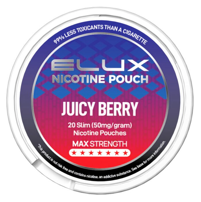 ELUX NIC POUCHES JUICY BERRY 50 MG - Image 1