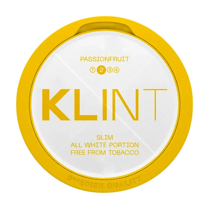 KLINT NIC POUCH 6MG -PASSIONFRUIT - Image 1