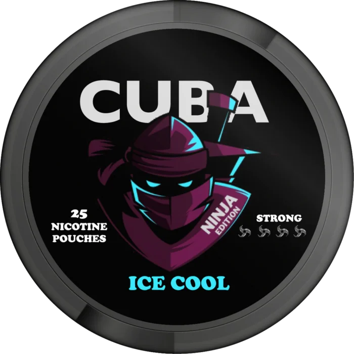 CUBA NINJA NIC POUCH ICE COOL 30MG - Image 1