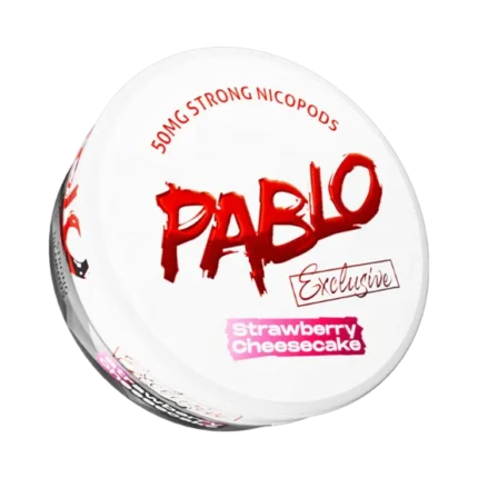 PABLO NIC POUCH STRAWBERRY CHEESECAKE 50MG