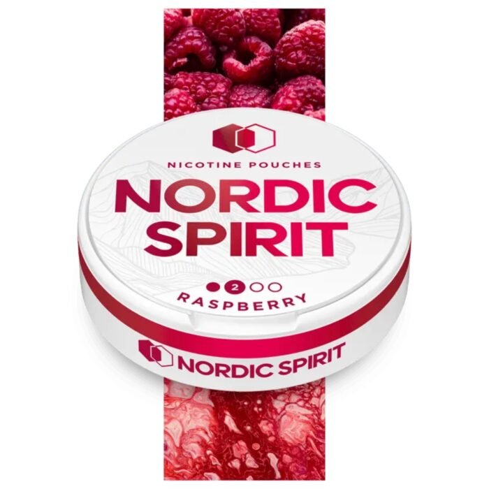 NORDIC NIC POUCH RASPBERRY 2* 5MG - Image 1