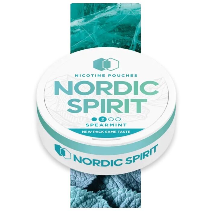 NORDIC NIC POUCH SPEARMINT 2*  5MG - Image 1