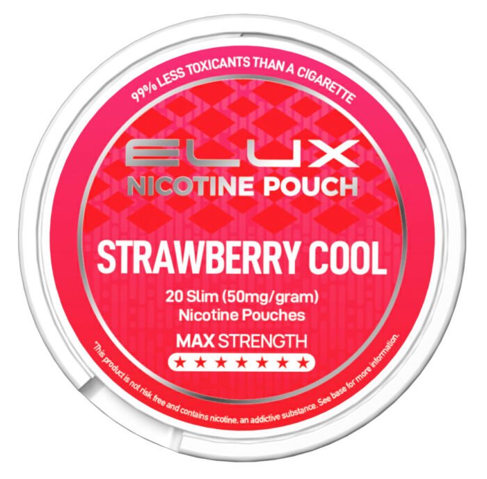 ELUX NIC POUCHES STRAWBERRY COOL 50 MG - Image 1