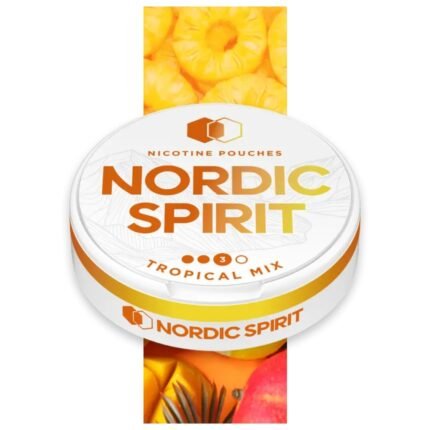 NORDIC NIC POUCH TROPICAL MIX 3* 8MG
