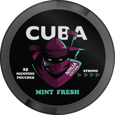 CUBA NINJA NIC POUCH MINT FRESH 30MG