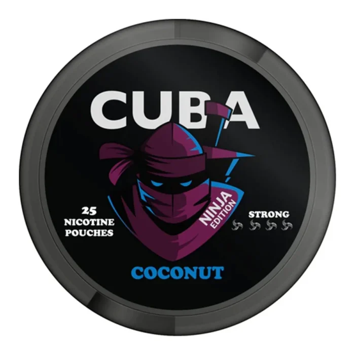 CUBA NINJA NIC POUCH COCONUT 30MG - Image 1