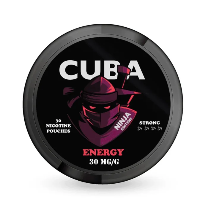 CUBA NINJA NIC POUCH ENERGY 30MG - Image 1