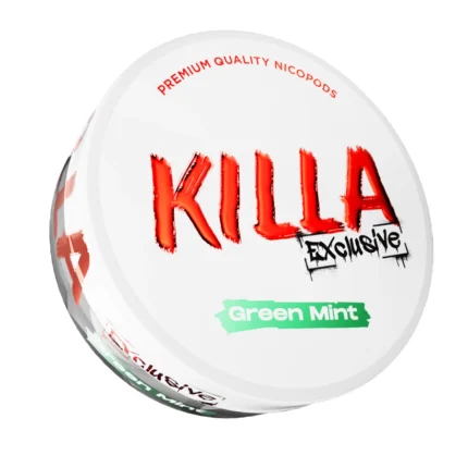 KILLA NIC POUCH GREEN MINT 16.5MG